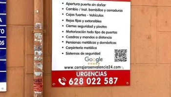 Cerrajero en Valencia Centro - Cerrajero 24h - Cerrajero Urgente y Economico Valencia - Valencia
