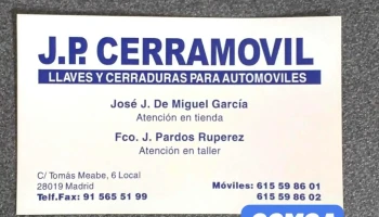 Jp Cerramovil S L L - Madrid