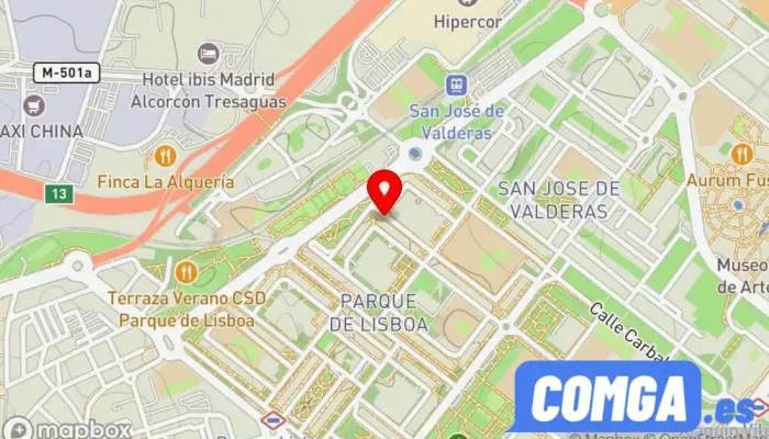 mapa de A&C Cerrajeros - Empresa de Cerrajería en Madrid Cerrajero en Alcorcón