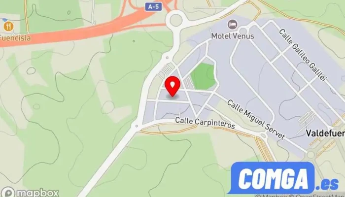 mapa de ACU CERRAJERÍA S.L. Cerrajero en Arroyomolinos