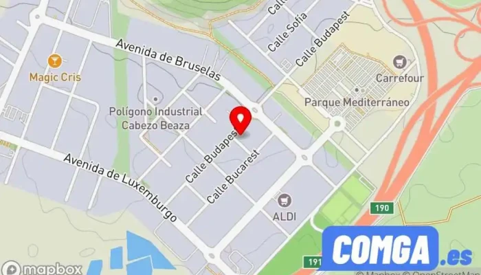 mapa de AGV Cerrajeros Cartagena Cerrajero en Cartagena