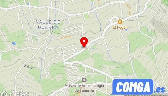 mapa de Alexis Santos Cerrajero en Valle Guerra