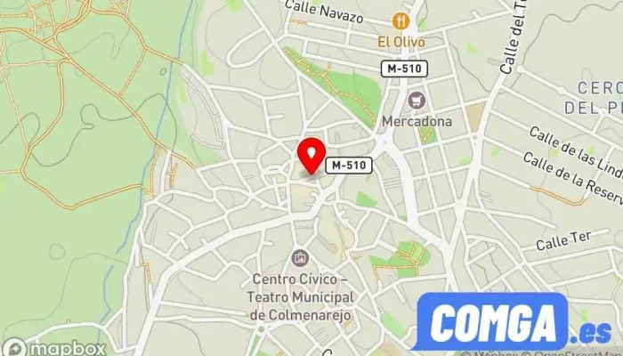 mapa de Alvarado Talleres Metálicos S.L. Cerrajero en Colmenarejo