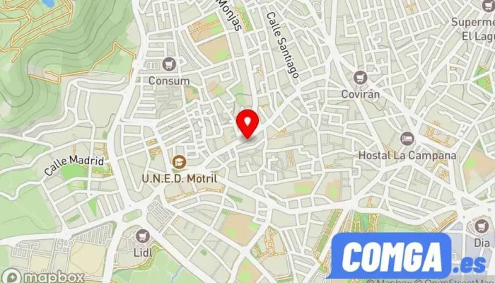 mapa de Antonio Nadal Cerrajero en Motril
