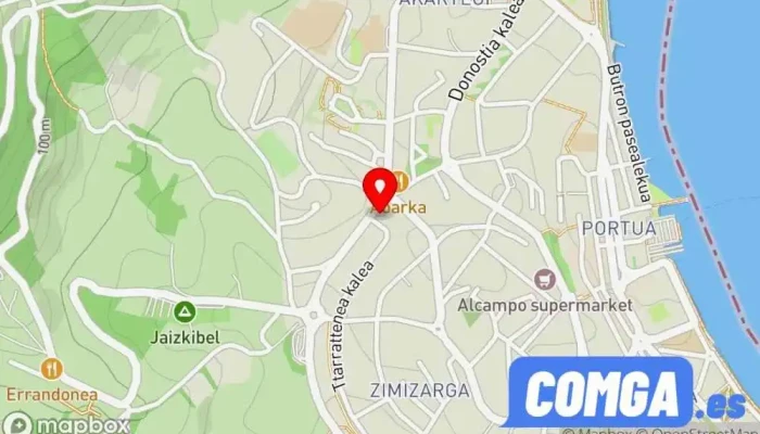 mapa de aperturas de puertas y cerraduras en hondarribia Cerrajero en Hondarribia