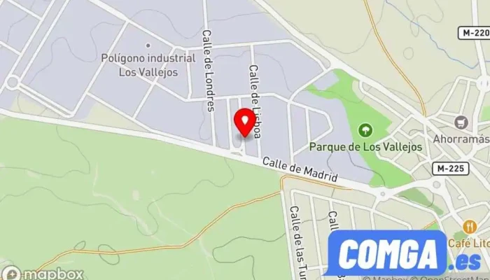 mapa de ARH Montajes Metálicos. Cerrajería. Cerrajero, Contratista de aire acondicionado, Soldador en Torres de la Alameda