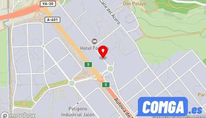 mapa de Artenox Cerrajero en Valladolid