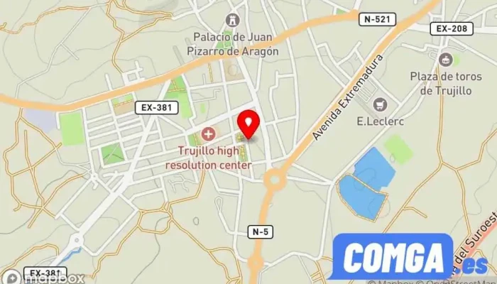 mapa de Artesanía de Hierro Alvarado Cerrajero en Trujillo