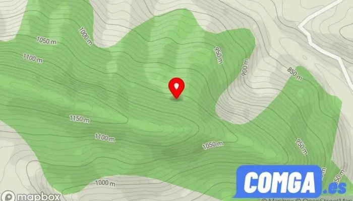 mapa de Arén  en Huesca