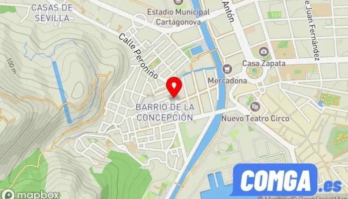 mapa de autokeycartagena Cerrajero en Cartagena