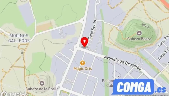 mapa de Autollaves Mr Cerrajero en Cartagena