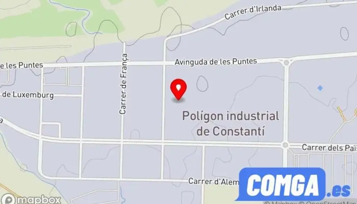 mapa de B35 Cerrajeria Cristobal & Hijo S.C.P. Cerrajero en Poligono Industrial de Constantí