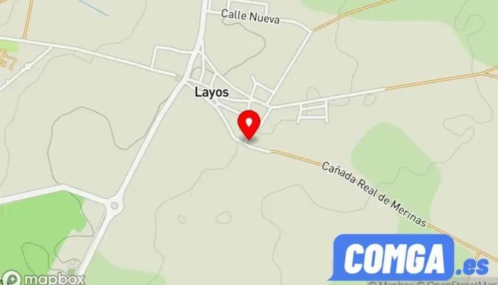 mapa de Benito Villanueva López Cerrajero en Layos
