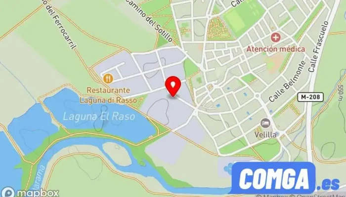 mapa de Bricolaje del Metal Cerrajero en Velilla de San Antonio