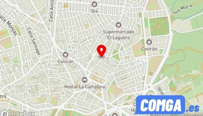 mapa de Bustos Cerrajeros Cerrajero en Motril