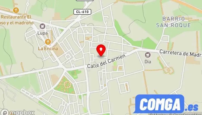 mapa de C. Cerrajeros  en Peñaranda de Bracamonte