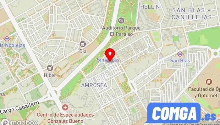 mapa de C. de la Cerrajería  en Madrid