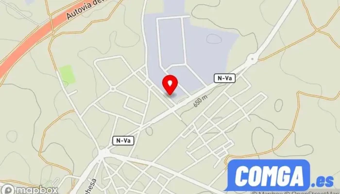 mapa de Cantalapiedra Cerrajería Cerrajero en Valmojado