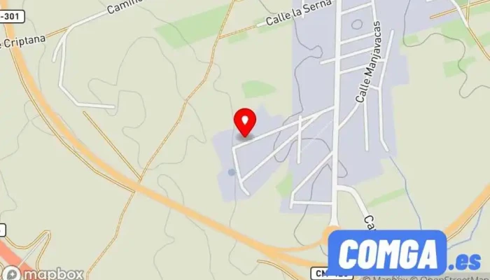 mapa de Canvaper Forja Cerrajero en Mota del Cuervo