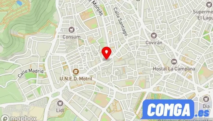 mapa de CARPINTERIA Y CERRAJERIA NADAL.SL. Cerrajero en Motril