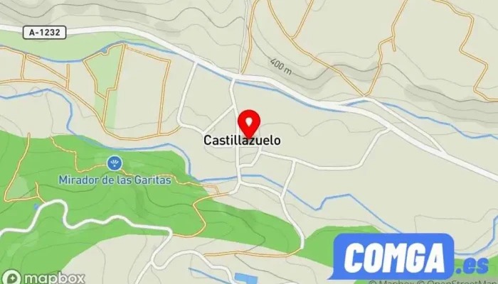 mapa de Castillazuelo  en Castillazuelo