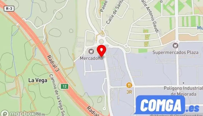 mapa de Cejarrerias Metalicas Avenida, S.L. Cerrajero, Ingeniero estructural en Mejorada del Campo