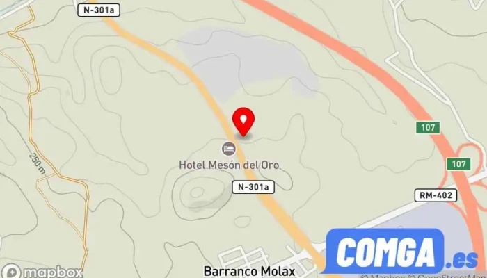mapa de Cercados - Cerrajería La Union Cerrajero en Murcia