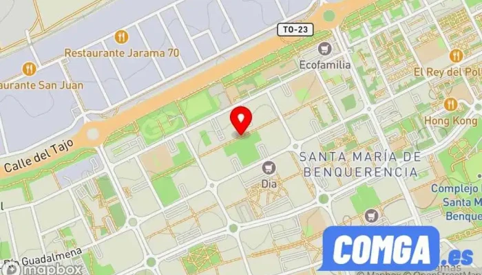 mapa de Cerra-Tole24 Cerrajero en Toledo