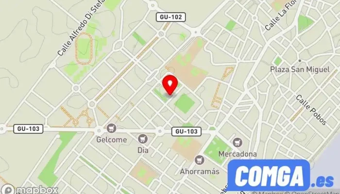 mapa de Cerracam Seguridad  en Azuqueca de Henares