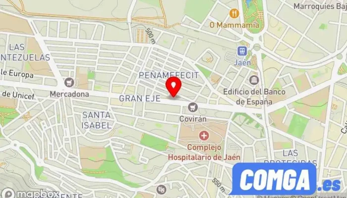 mapa de Cerrajeria Alberto Seguridad S.L Cerrajero en Jaén