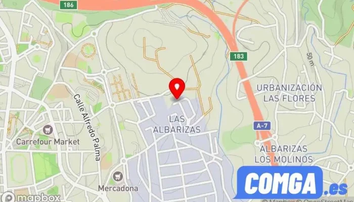 mapa de Cerrajeria Almagro Cerrajero en Marbella