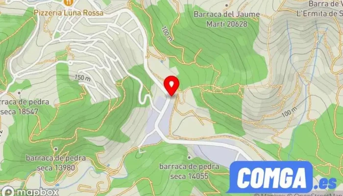 mapa de cerrajeria barbas Cerrajero en Barcelona