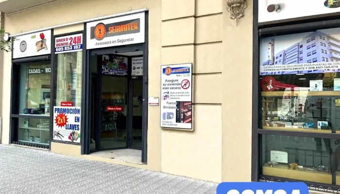 Cerrajeria Barcelona - Seguritek Copia de Llaves - Barcelona