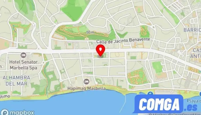 mapa de Cerrajeria Carlos Neira Cerrajero en Marbella
