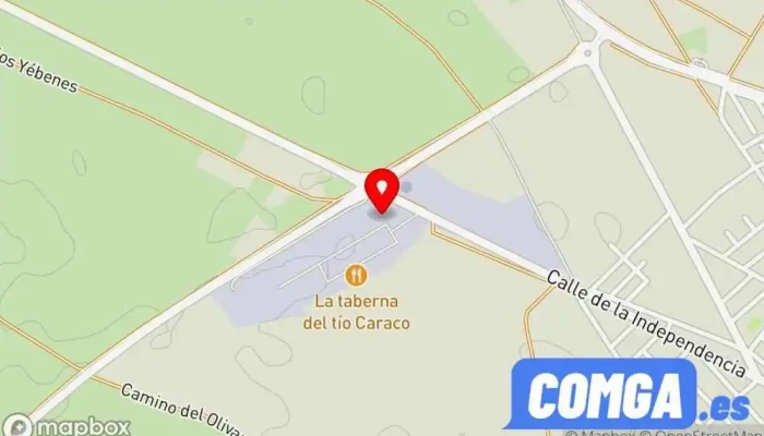 mapa de Cerrajeria En General Marquera Cerrajero en Toledo