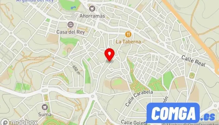 mapa de Cerrajeria Hierro Y Aluminio Jesus Corpa Cerrajero en Arganda del Rey