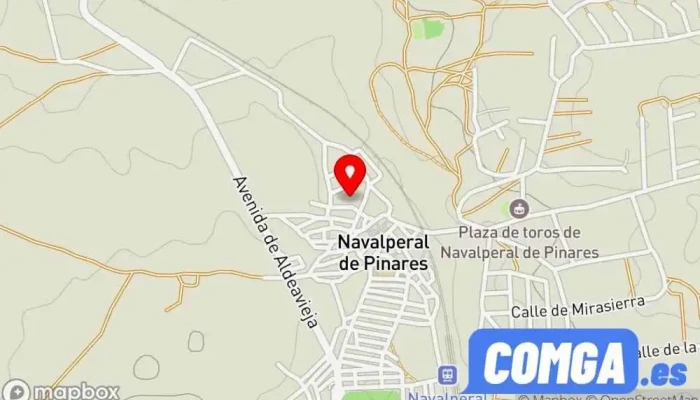 mapa de Cerrajeria José Batolomé Carpintería metálica y de aluminio, Ventana de aluminio en Navalperal de Pinares
