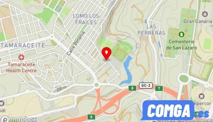 mapa de CERRAJERIA KEYQ Cerrajero, Servicio de duplicación de llaves en Las Palmas de Gran Canaria