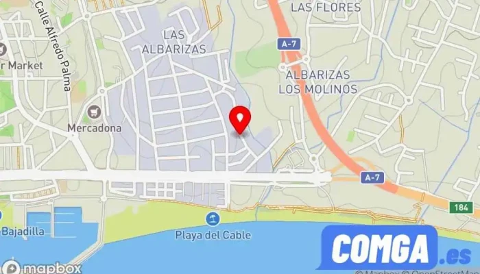 mapa de Cerrajeria La Ermita Cerrajero en Marbella