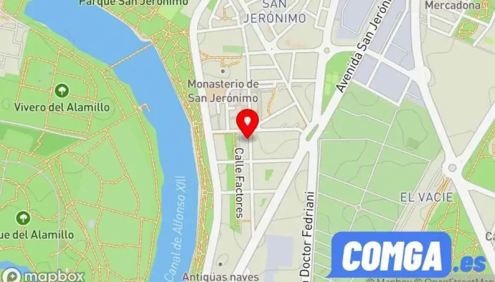mapa de Cerrajeria Mario Nuñez II Cerrajero en Sevilla