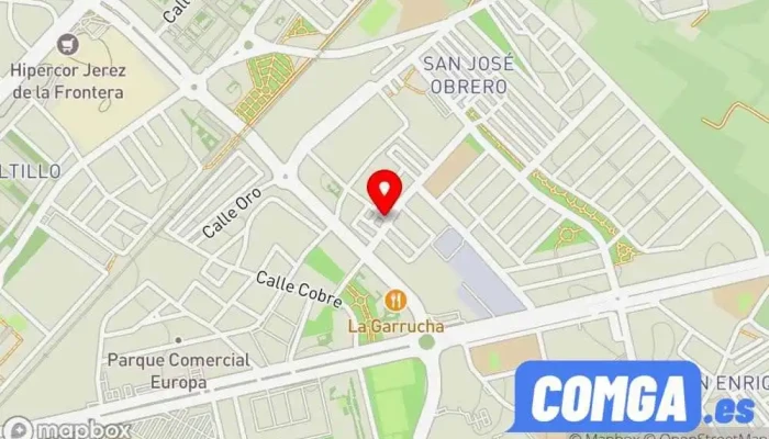 mapa de Cerrajeria Morales Cerrajero en Jerez de la Frontera