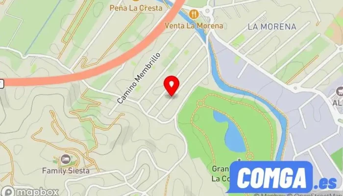 mapa de Cerrajeria Pedrosa Cerrajero en Las Lagunas de Mijas