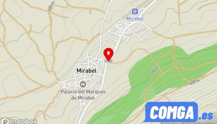 mapa de Cerrajeria Puchero Comercio en Mirabel