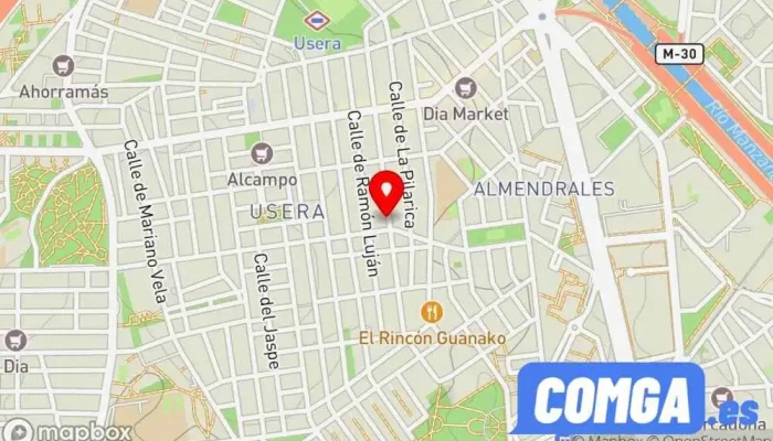 mapa de Cerrajeria Sayago Cerrajero en Madrid