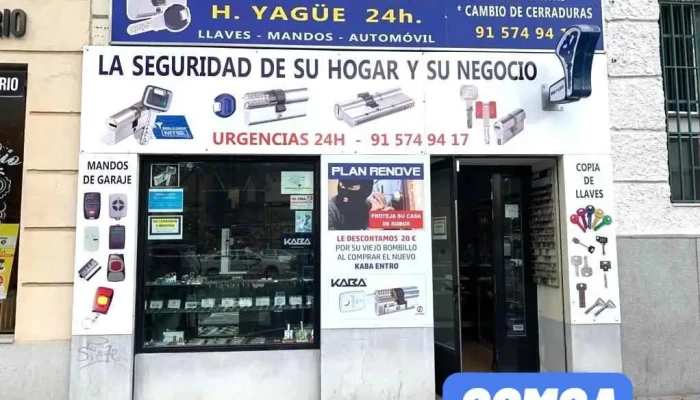 Cerrajeria Yagüe -  Centro Mul T Lock Y Kaba Exterior - Madrid