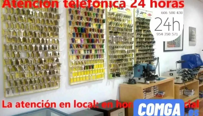 Cerrajero 24h | Cerrajeria Macarena. Atención Tf. 24 h. Atención Local horario comercial - Sevilla