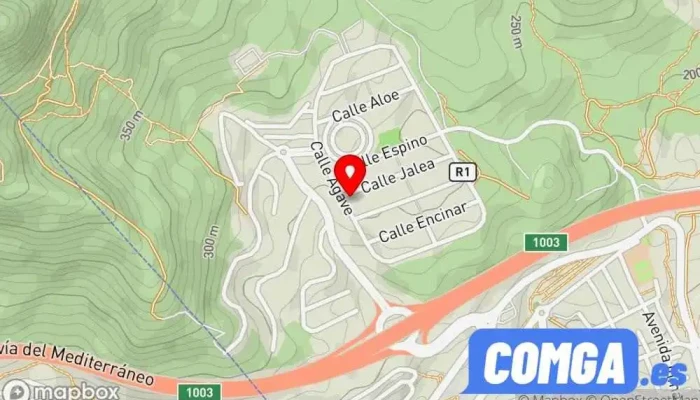 mapa de cerrajero arroyo de la miel-benalmadena Cerrajero en Arroyo de La Miel