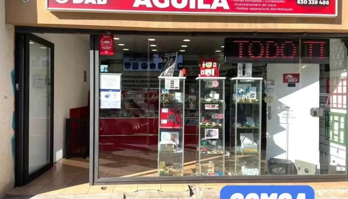 Cerrajero Barcelona 24 horas - Cerrajeria Aguila - Copia de Llaves y Mandos en horario de tienda - Barcelona