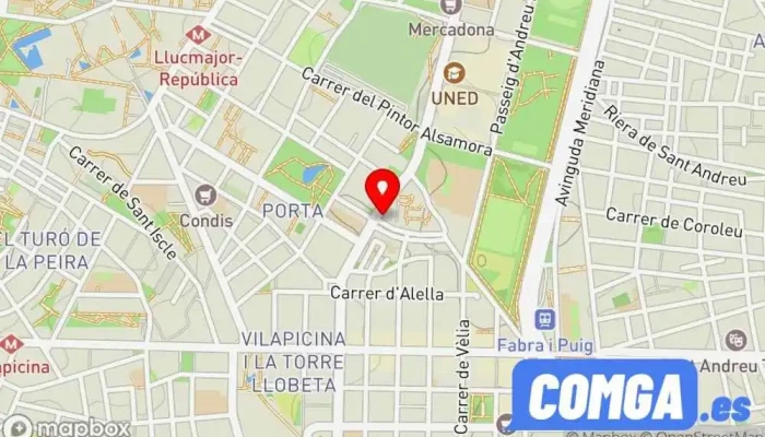 mapa de Cerrajero Barcelona 24 horas - Cerrajeria Aguila - Copia de Llaves y Mandos en horario de tienda Cerrajero, Servei de serralleria d’urgències, Servicio de duplicación de llaves, Subministrament de panys, Serveis d'instal·lació de sistemes de seguretat en Barcelona