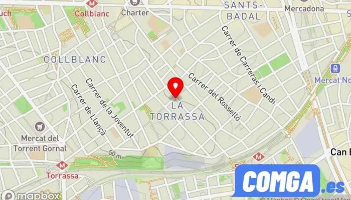 mapa de Cerrajero Barcelona Marcos Vila Cerrajero en L'Hospitalet de Llobregat